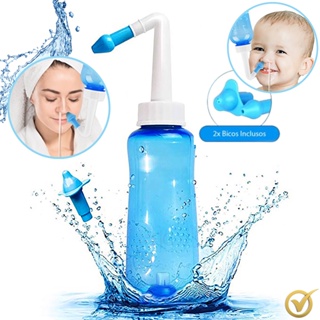 Higienizador Limpador Nasal Ducha Lavador P/ Rinite Sinusite Alérgica Com Bico Adulto e Infantil em Oferta na Shopee