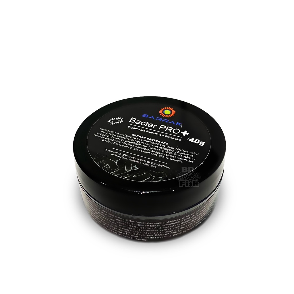 Bacter PRO+ Barrak  Alimento Para Corais Aquário Marinho 40g