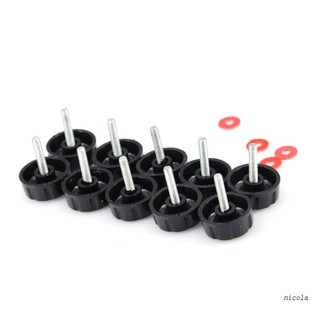 Nic 10x Fishing Reel Caps Parafuso Para Carretel Pesca Ferramentas Cobertura Balancim Manivela Giratório