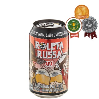 Cerveja Roleta Russa APA - Lata 350 ML