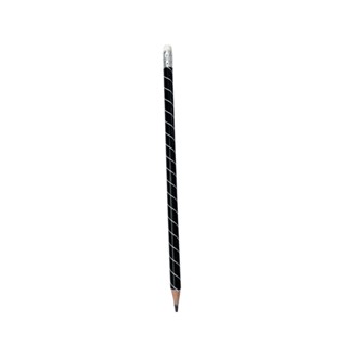 Lápis Preto HB BRW Black Com Borracha
