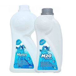 LIMPEZA DE PISCINA SEM CLORO- MPLUS OXIDANTE 2,5 E M20 SANITIZANTE 1 LITROS- MARESIAS