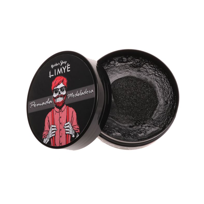 Cera Modeladora Incolor LIMYE 150g Masculina para Cabelo Barba Bigode Fixação Forte Efeito Seco Natural