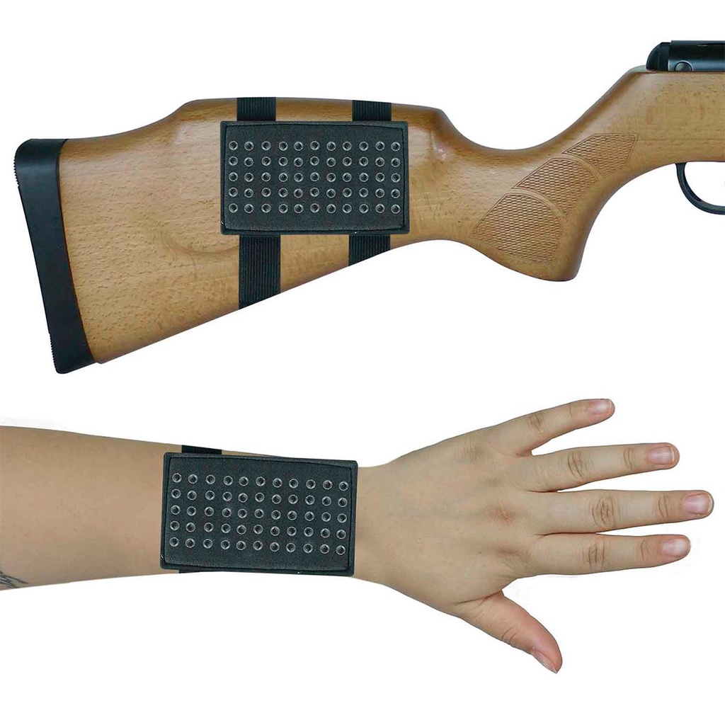 Guarda Porta Chumbinho Suporte Chumbinho P/ Coronha De Carabina 4.5mm Ar15 Sport em Oferta na Shopee