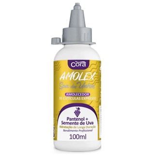 Amolecedor de Cutículas Creme Pantenol e Semente de Uva Amolex 100ml em Oferta na Shopee