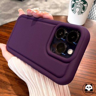 Monee INS Popular Air Cushion Matte Bumper Case Para Telefone Compatível Com Case Capa Capinha De Celular Para iPhone 11 12 13 14 Pro Max XS XR X 7 8 14 Plus Capa Macia De Silicone De Cor Sólida À Prova De Choque
