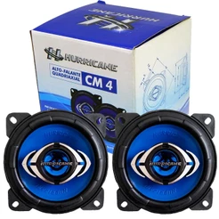 Kit Alto Falante Hurricane Quadriaxial CM4 4" Polegadas 110W RMS