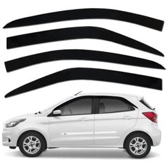 Super Defletor Calha de Chuva Ka Hatch 2014 a 2015 4 Portas Ecoflex