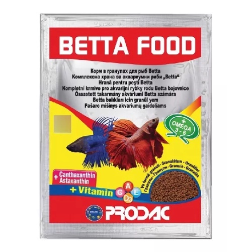 Ração Prodac Betta Food 12g (sache)