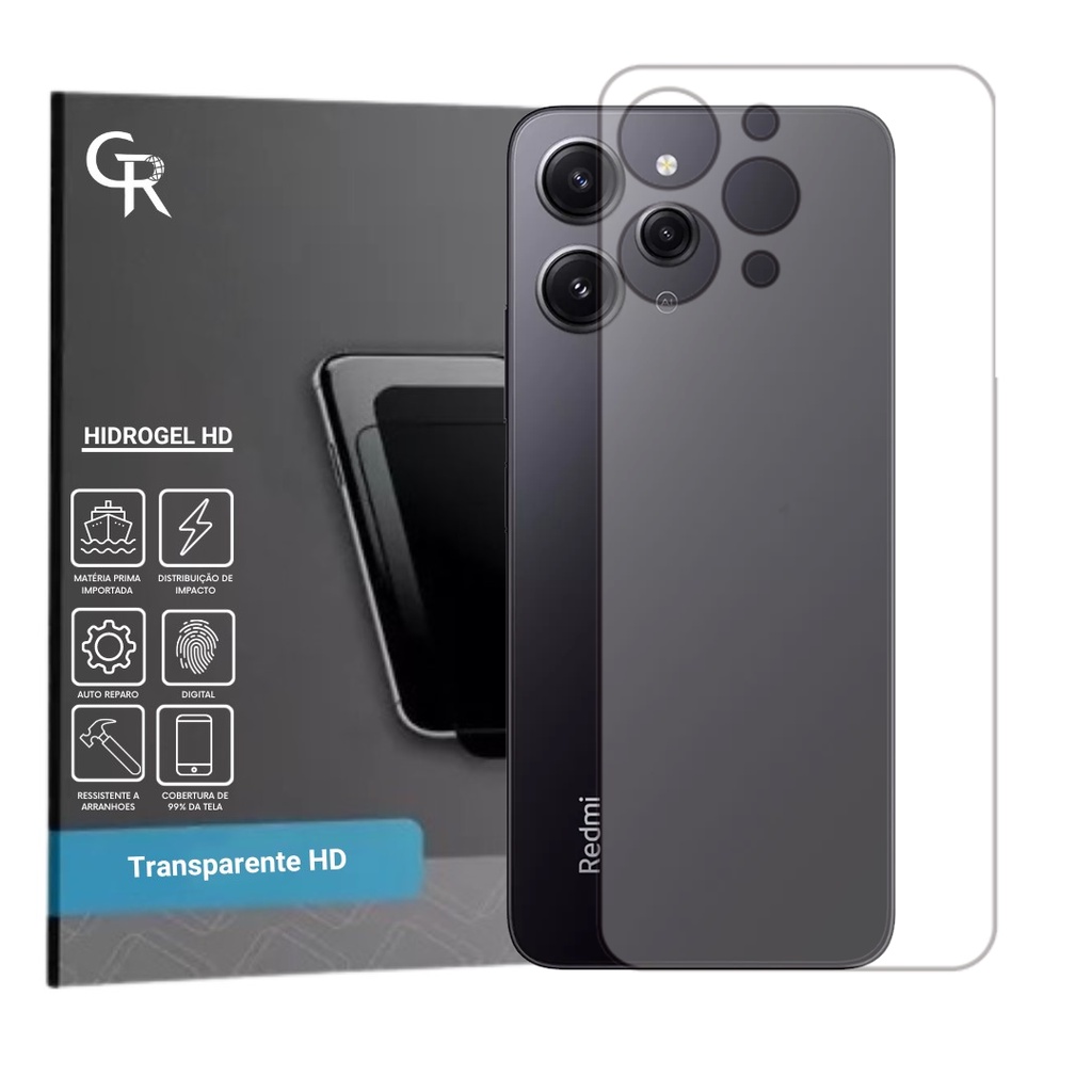 Película Hidrogel HD Verso Para Xiaomi Redmi 12