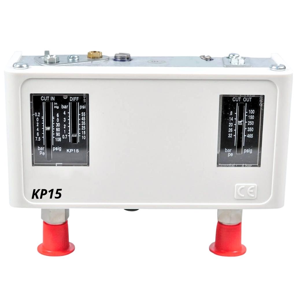 Pressostato Diferencial De Baixa e Alta Pressão Tipo KP15 Automático Ar Condicionado
