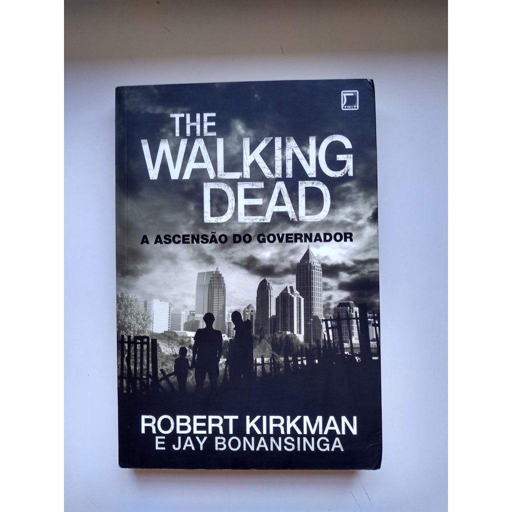 Livro  The Walking Dead A Ascensão do Governador M253