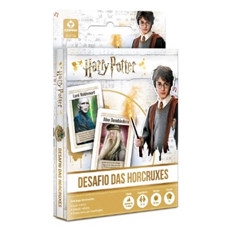 Jogos Brinquedos Carton Harry Potter Desafio Das Horcruxes Copag - 99442 em Oferta na Shopee