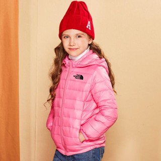 The North Face Outono-Inverno A Norte Roupa Exterior Com Capuz Para Crianças Casacos Meninas Meninos 2-16 Anos 6562a