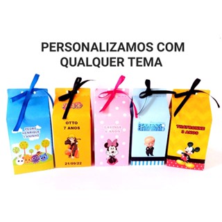 50 Caixas Milk Personalizada - Lembrancinha