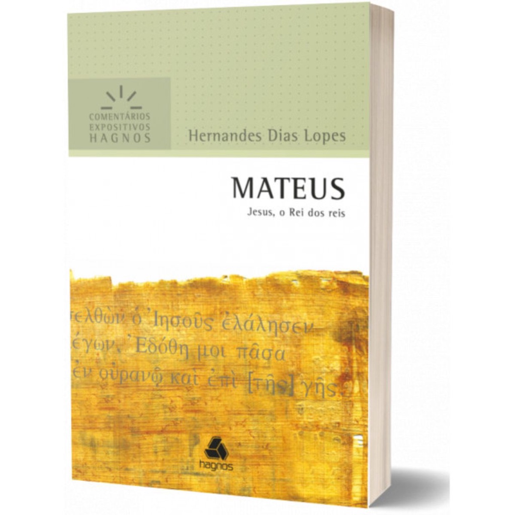 Livro Mateus - Comentários Expositivos Hagnos | Hernandes Dias Lopes em Oferta na Shopee