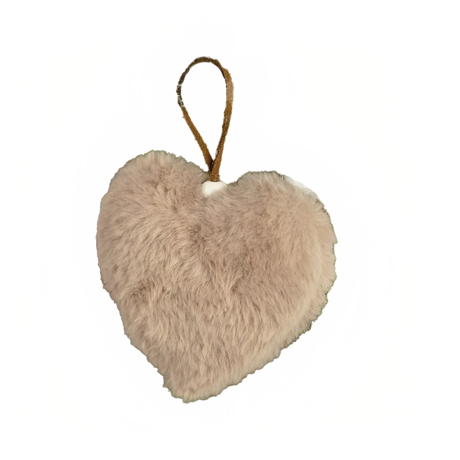 Enfeite para Pendurar de Coração Cinza Macio - 10 Centímetros - 3 unidades - Rizzo em Oferta na Shopee