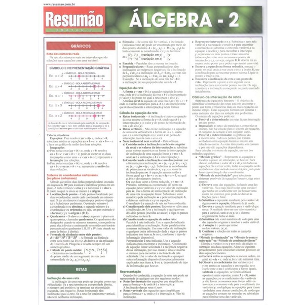 Livro - Resumao - Algebra 2