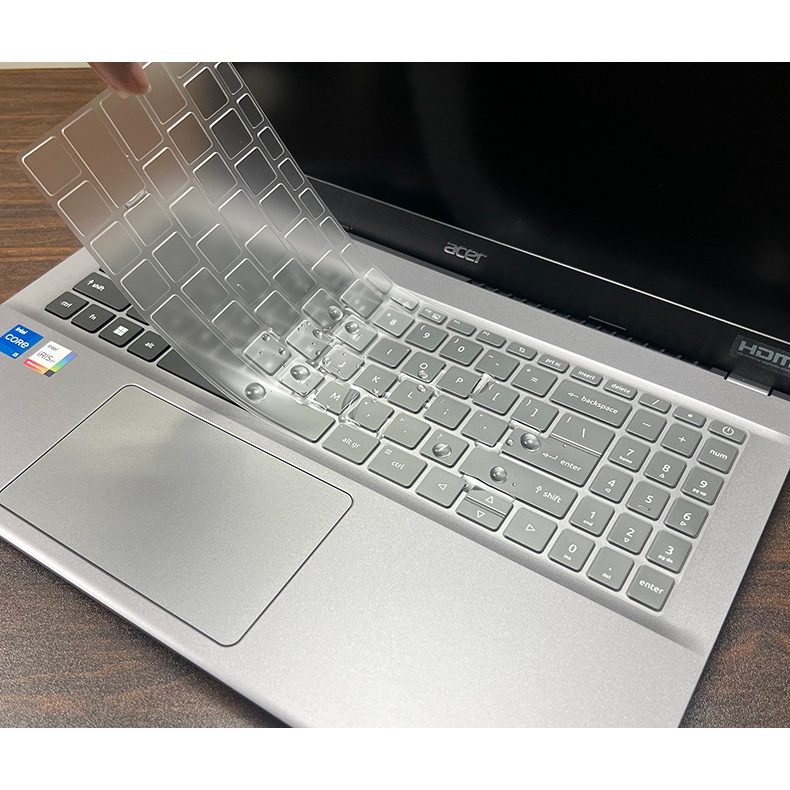 Para Acer Nitro V 15 Capa De Teclado Jogos Laptop ANV15-51 De 15,6 Polegadas Protetor Silicone Macio TPU À Prova D'água Transparente De Poeira S50-54
