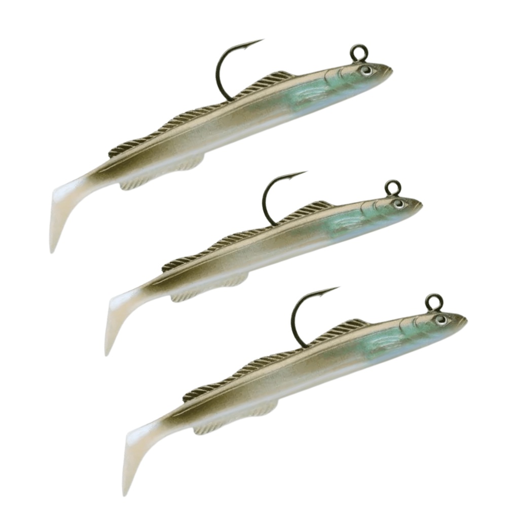 ISCA SHAD STORM 3 UNIDADES 15CM 24GR LIVE SAND EEL 6'' OL