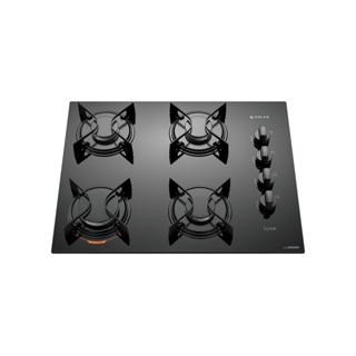 Cooktop 4 Bocas Preto com Mesa de Vidro Atlas U Top Bivolt em Oferta na Shopee