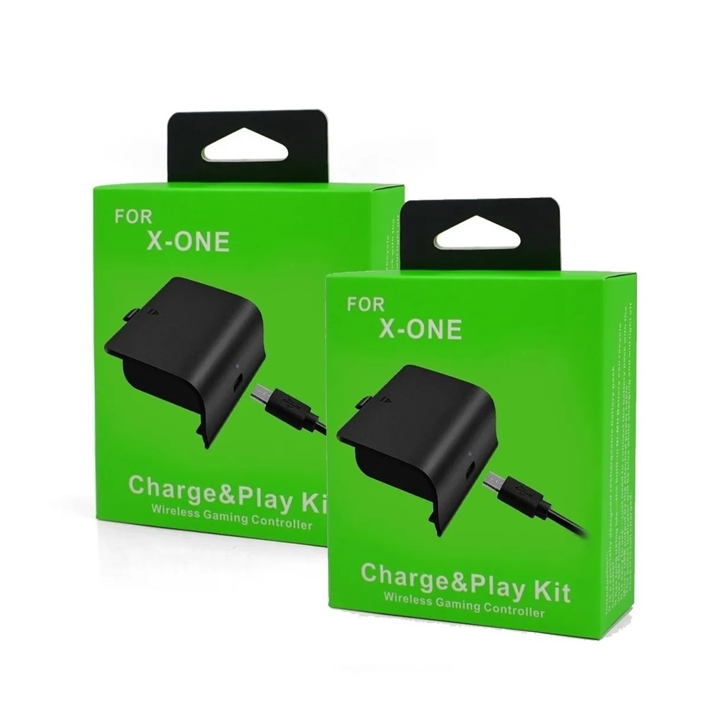 Kit 2 Baterias Para Controle Xbox One Recarregável/ Novo