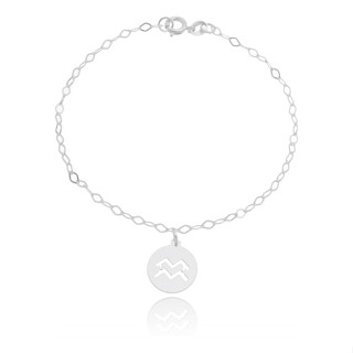 Pulseira signo em prata 925 todos signos