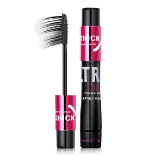 Fibra Densa E Alongada De Silicone Escova Elástica Preto/À Prova D