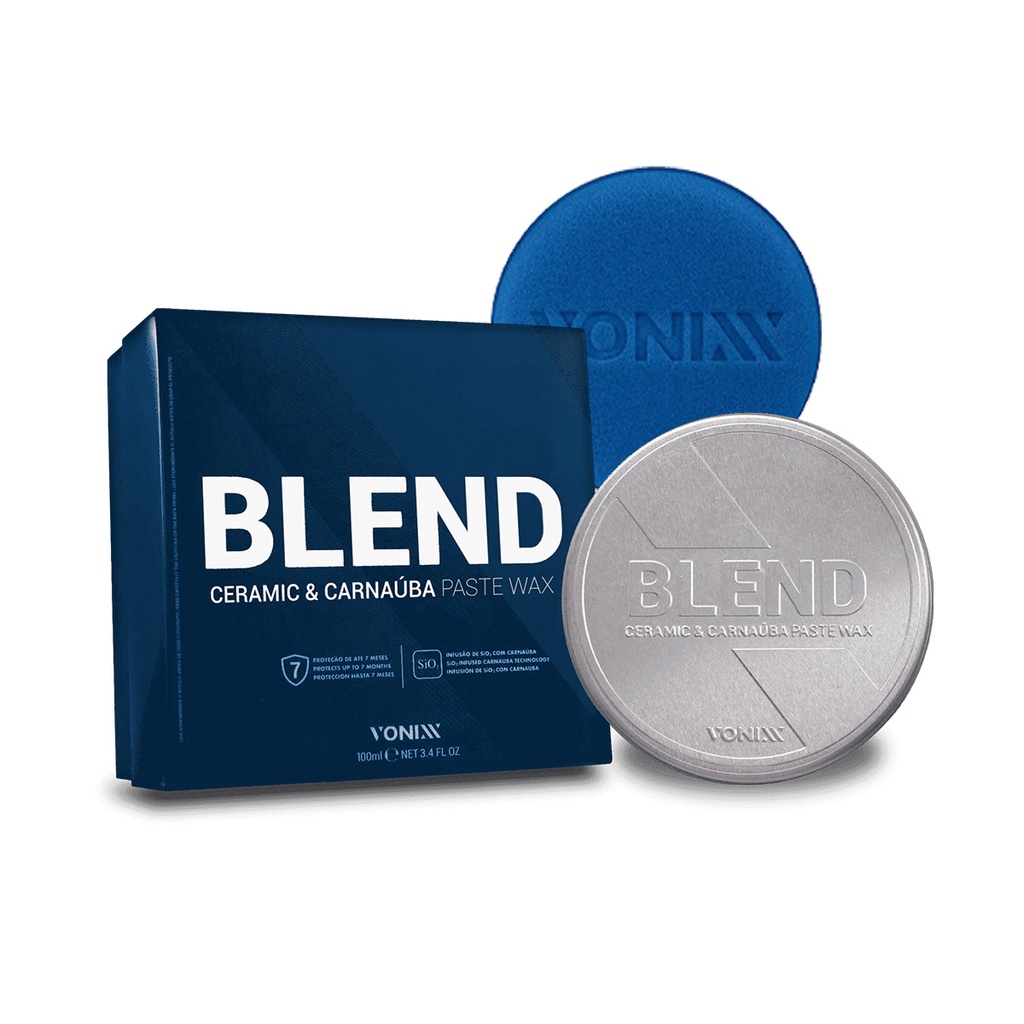 Cera Carnaúba Blend Ceramic Pasta Wax 100ML Profissional Vonixx