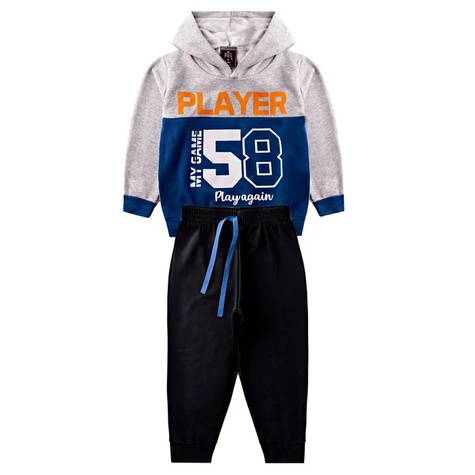 Conjunto Infantil Inverno Mescla / Benetex Kids