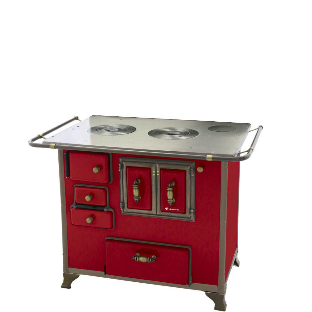 Fogão a Lenha Venâncio Barroco Número 3 Saída Direita Com Gabinete - Home Appliances