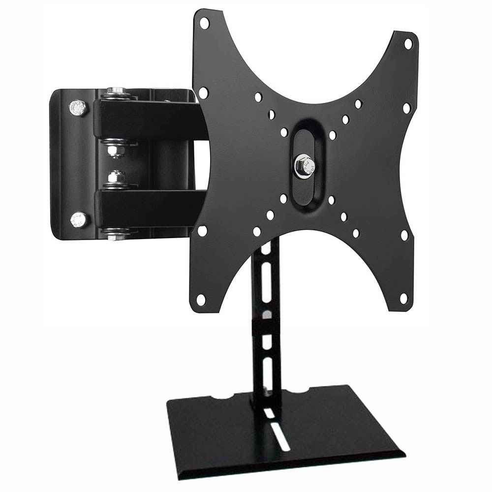 Suporte Para Tv 15 a 43 pol com Suporte de Receptor