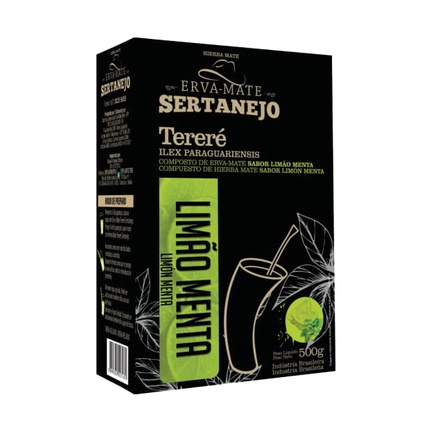 Erva Mate para Tereré Sertanejo - Limão Menta