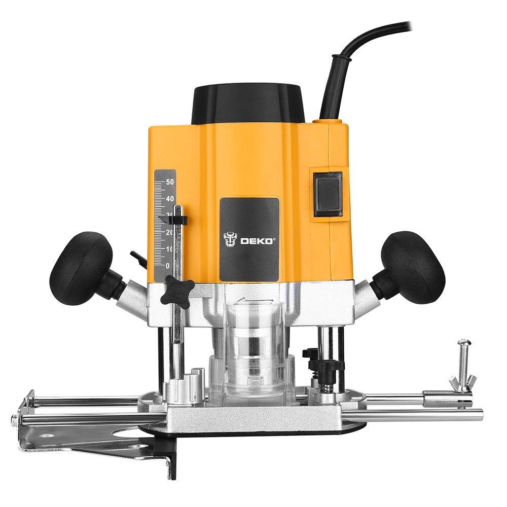Tupia de Coluna e Laminadora Profissional 5/16 Polegadas 30000rpm 1100W DEKO