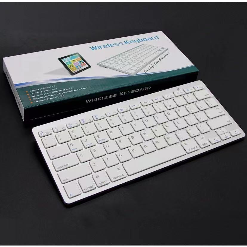 Teclado Sem Fio Bluetooth Pc Tablet Celular Notebook