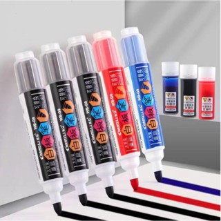 Saco De Tinta Substituível Caneta De Quadro Branco De Grande Capacidade Apagável Por Líquido Direto Desenho Fácil De Limpar Água