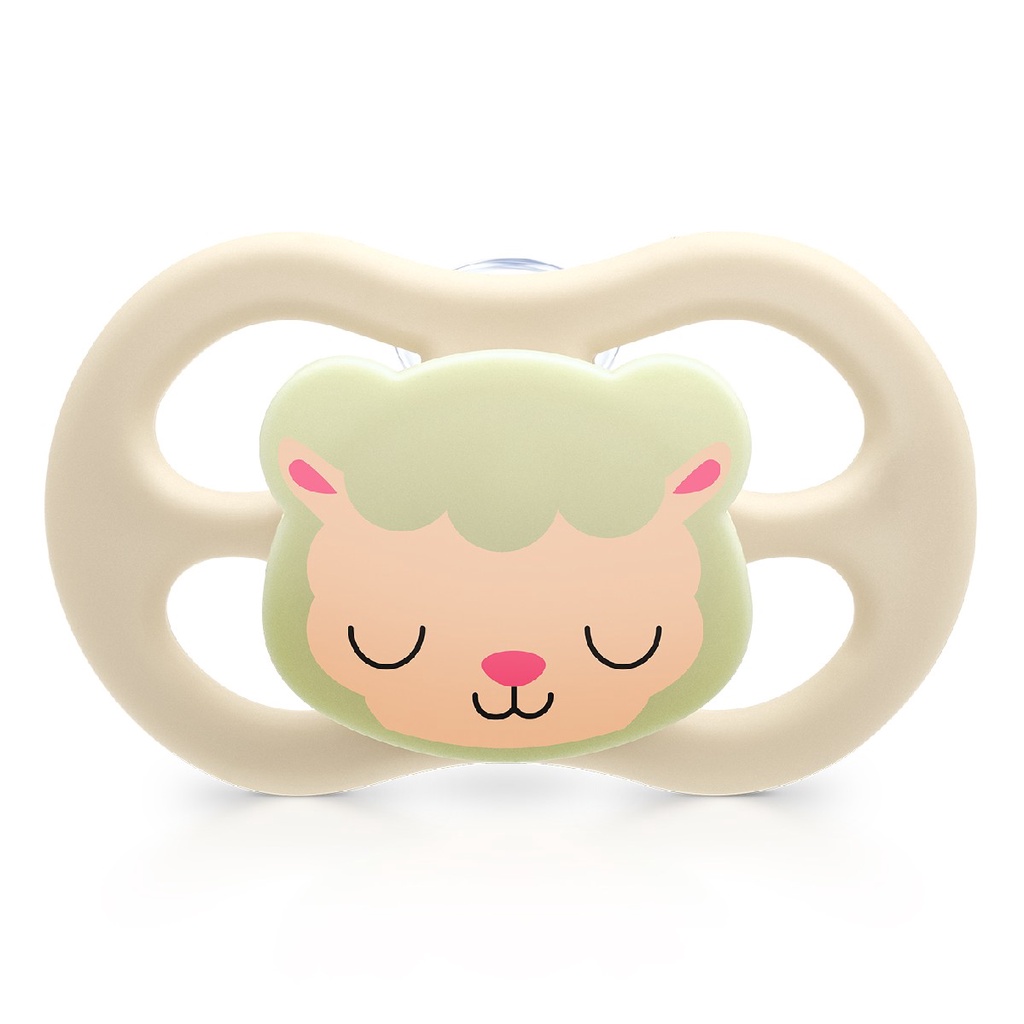 Chupeta Little Friends Brilha no Escuro 0m+ Neutra - Lillo em Oferta na Shopee