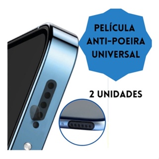 Pelicula Protetora Auto Falante Microfone Anti Poeira Smartphone em Oferta na Shopee