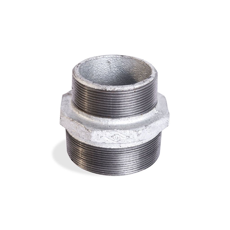Nípel de Redução Galvanizado de 3/4" x 1/2"
