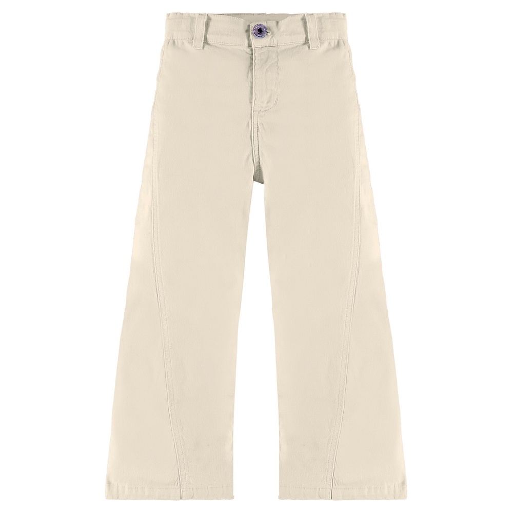 Calça em Sarja Infantil Feminina Up Baby em Oferta na Shopee