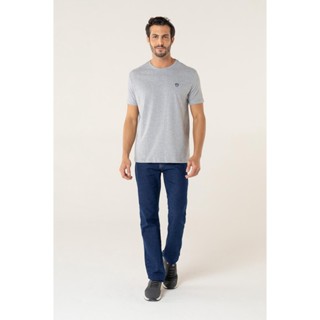 T Shirt Basica Comfort Mescla Cinza Mr.Kitsch