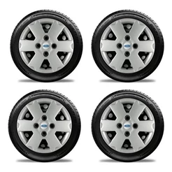 Jogo 4 Calotas Ford Ka 2003 Aro 13