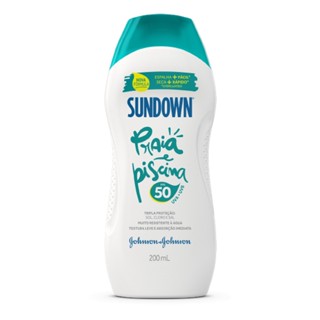 Protetor Solar Corpo E Rosto Sundown Praia E Piscina Fps 50 - 200Ml