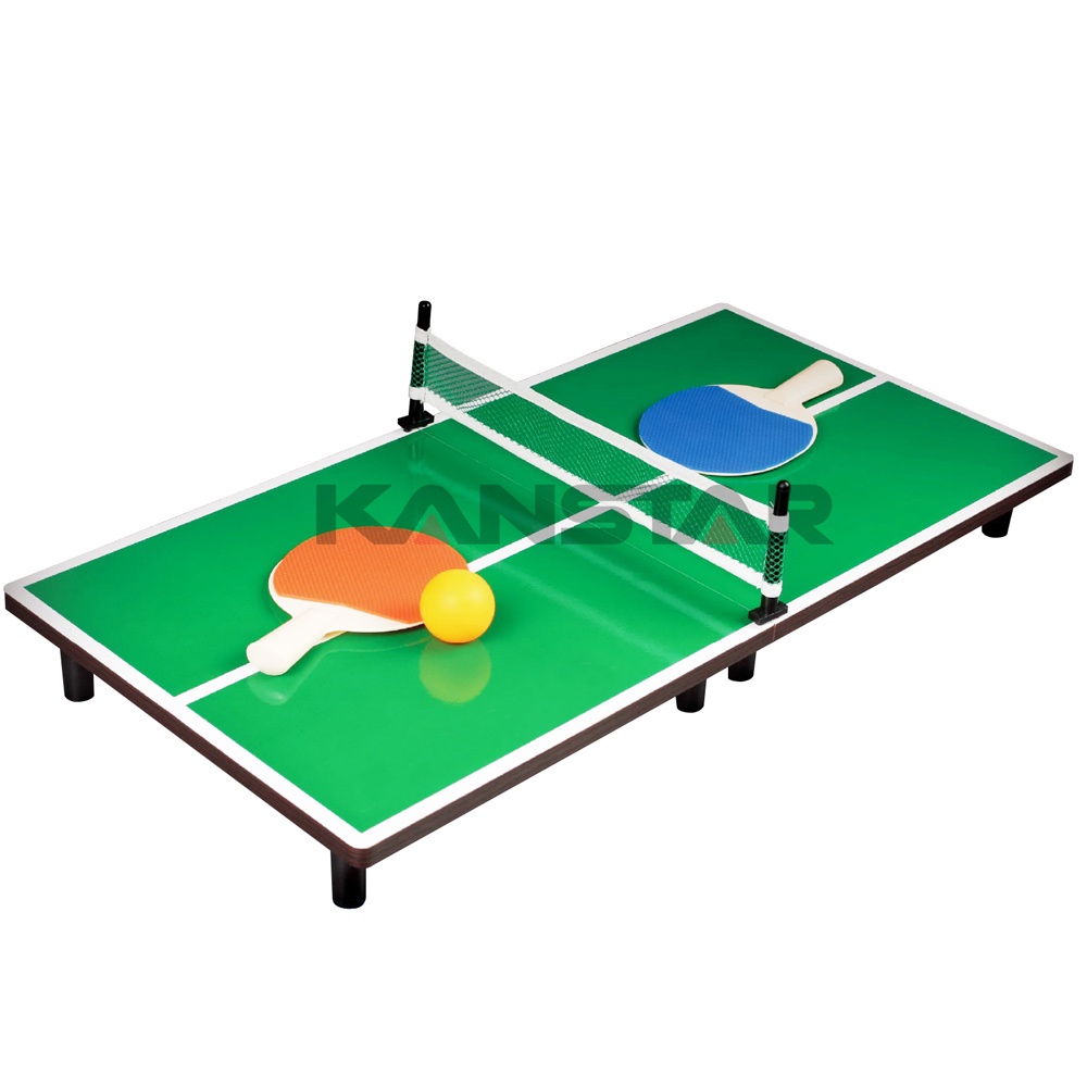 Mini Mesa Ping-Pong 90X40 Rede Raquetes - Entretenimento