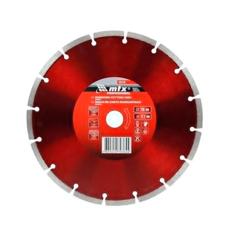Disco Diamantado Segmentado 230 Mm X 22.2 Mm 9 Pol MTX