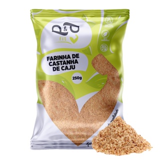 Farinha de Castanha de Caju - 250g - P&P em Oferta na Shopee