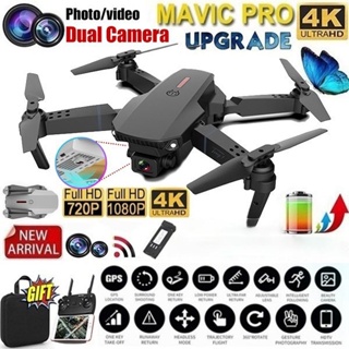Drone E88 Pro 4K HD Posicionamento De Câmera Dupla 1080P WiFi FPV Novo 2021 Altura Manter ...