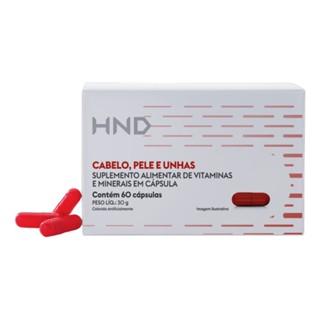 Cabelo, Pele E Unhas Suplemento Vida Saudavel Hnd Hinode