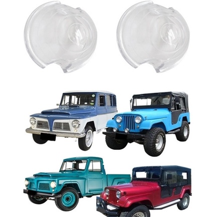 Lente Dianteiro Pisca 60 Mm Jeep / Rural / F75 / Willys em Oferta na Shopee