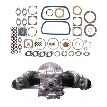 Jogo Junta Motor a Ar Fusca Brasilia Variant Kombi 1300 1500 1600